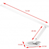 Arbetslampa / bordslampa SLIM 20W vit