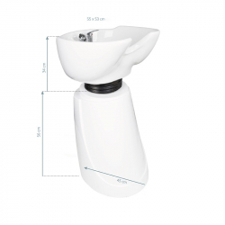Schamponering GABBIANO MT-A3 vit