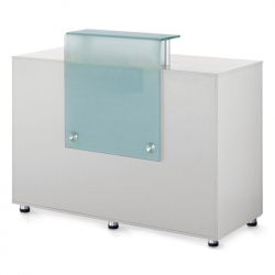 Receptionsdisk / kassadisk GABBIANO Q-0733 vit