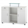 Receptionsdisk / kassadisk GABBIANO Q-0733 vit