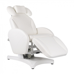 Behandlingsstol IVETTE EYELASH vit, 1-motor (ögonfransar / ögonbryn)