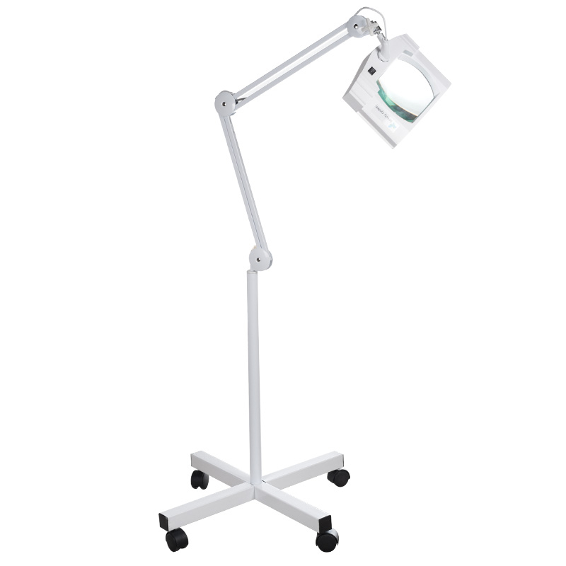 Förstoringslampa / arbetslampa BN-208L LED 8 dioptrier vit med stativ Förstoringslampa / arbetslampa BN-208L LED 8 dioptrier vit med stativ