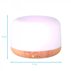 Luftfuktare / aroma diffuser SPA 01 LIGHT WOOD med aromaterapi 300ml med timer