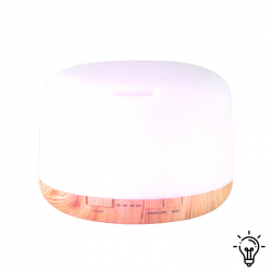 Luftfuktare / aroma diffuser SPA 03 LIGHT WOOD med aromaterapi 500ml med timer