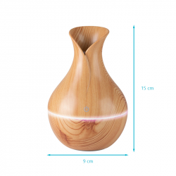 Luftfuktare / aroma diffuser SPA 17 LIGHT WOOD med aromaterapi 130ml