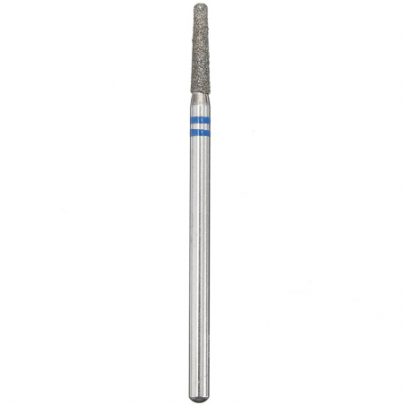 Diamant slip 2,5 mm spetsig konisk (medium / blå)