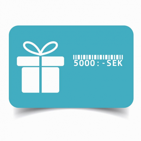 Presentkort 5000:-