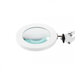 Förstoringslampa / bordslampa GLOW 308 LED 8 dioptrier (3 ggr) vit