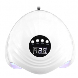LED / UV nagellampa 108W med timer och sensor