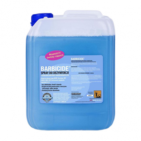 Desinfektionsspray BARBICIDE för ytor refill 5L