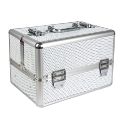Kosmetikväska / sminkväska 7038-2 i aluminium