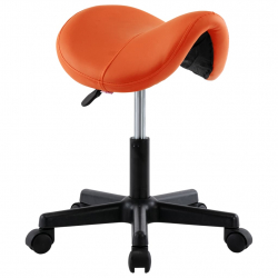 Sadelstol / arbetspall VIDA orange