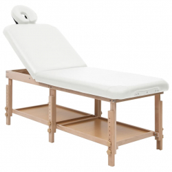 Massagebänk / behandlingssäng VIDA vit