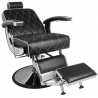 Barberarstol GABBIANO IMPERIAL svart