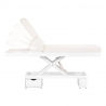 Elektrisk massagebänk / behandlingsbänk SPA AZZURRO 815B vit, 2-motor, belysning