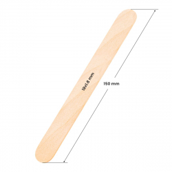 Träspatel 150x18, 50 st (NS0114)