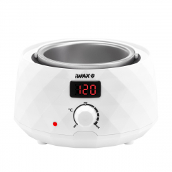 Paraffinbad / vaxvärmare iWAX DIAMOND TECH 100W 400ml vit