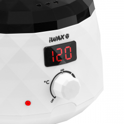 Paraffinbad / vaxvärmare iWAX DIAMOND TECH 100W 400ml vit