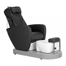 Elektrisk SPA pedikyrstol AZZURRO 016C svart med massage