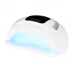 LED / UV nagellampa Glow S1 168W silver