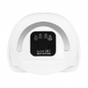 LED / UV nagellampa Glow S1 168W vit / silver