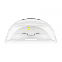 LED / UV nagellampa Glow S1 168W vit / guld