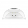 LED / UV nagellampa Glow S1 168W vit / guld