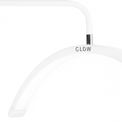 Arbetslampa / behandlingslampa GLOW MX6 Half Moon för ögonfransar vit