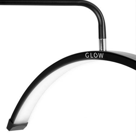 Arbetslampa / behandlingslampa GLOW MX6 Half Moon för ögonfransar svart