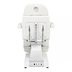 Elektrisk behandlingsbänk / fotvårdsstol EXPERT PODO W-12C 3-motor vit