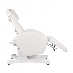 Behandlingsstol IVETTE EYELASH vit, 1-motor (ögonfransar / ögonbryn)