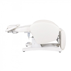 Behandlingsstol IVETTE EYELASH vit, 1-motor (ögonfransar / ögonbryn)