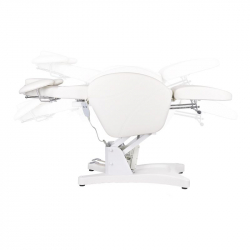 Behandlingsstol IVETTE EYELASH vit, 1-motor (ögonfransar / ögonbryn)