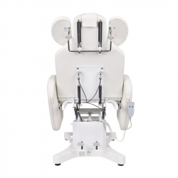Behandlingsstol IVETTE EYELASH vit, 1-motor (ögonfransar / ögonbryn)