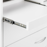 4-i-1 fotvård set med rullvagn + slipmaskin EXO + sterilisator + lampa