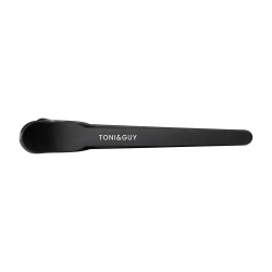 Hårklämmor / hårclips till frisörer E-17 10,5cm 6st svart