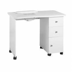 Manikyrbord / nagelbord WOOD 011B med utsug