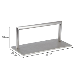 Fotstöd frisör LOGYKS HAPE MATT / INOX