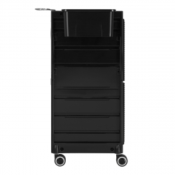 Frisörvagn GABBIANO 68UV svart med UV sterilisator