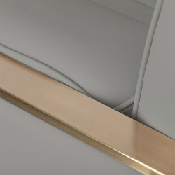 Frisörstol GABBIANO ACRI guld / beige