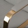 Frisörstol GABBIANO ACRI guld / beige