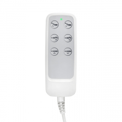 Elektrisk behandlingsbänk svart LUX 273B 3M + Arbetsstol 304 svart