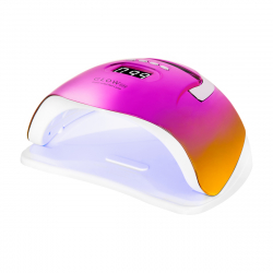 LED / UV nagellampa GLOW F2 RC 220W rosa