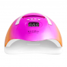 LED / UV nagellampa GLOW F2 RC 220W rosa