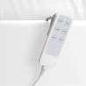 Elektrisk behandlingssäng vit SILLON LUX 3-motor