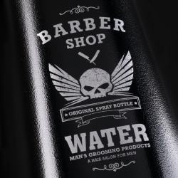Vattenspruta / sprayflaska BARBER PRO vit