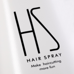 Vattenspruta / sprayflaska BARBER PRO vit