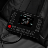 Massagefåtölj SAKURA STANDARD 801 svart / vit / röd