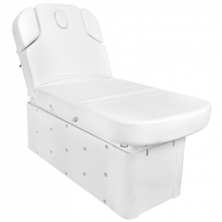 Elektrisk behandlingsbänk / massagesäng AZZURRO SPA KRYSTAL 370-3 vit, 4-motor