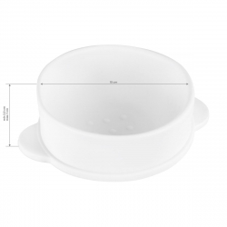 Silikonskål 500ml för paraffinvärmare / vaxvärmare